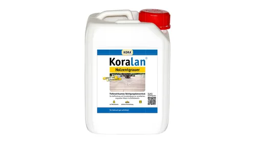 Koralan Holzentgrauer - Hochwertiger Holzschutzlack - Lacke für den perfekten Schutz und die Verschönerung von Holzoberflächen, wasserabweisend und langlebig.