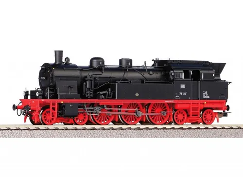 PIKO H0 50601 Dampflok BR 78 DB III Wechselstromversion - Modelleisenbahn mit hochwertiger Neukonstruktion, ausgestattet mit PIKO SmartDecoder 4.1 für digitale Steuerung und hervorragende Fahreigenschaften dank 5-poligem Motor. Ideal für anspruchsvolle Sammler!