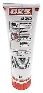 OKS Hochleistungsfett (NSF H2), 80 ml Tube, Gleitlagerfett, Lubricant, Grease, für hochbelastete Wälz- und Gleitlager, Spindeln und Gleitführungen, 0.19 pounds