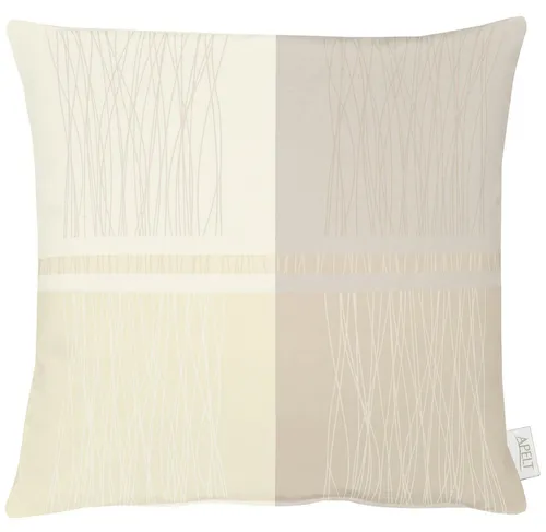 APELT Dekokissen COMO – Kissenhülle mit Reißverschluss in beige von APELT