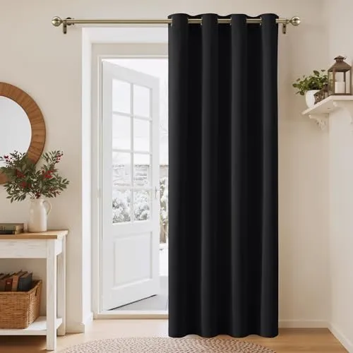 Vorhänge & Gardinen Schwarz von PONY DANCE