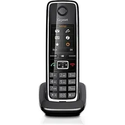Gigaset C530H Strahlungsarmes Mobilteil, Rufnummernanzeige, Freisprechfunktion, Babyfon-Funktion, DECT - Schwarz
