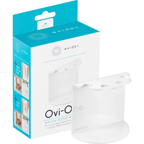HappyDental Sp. z o.o. OVIDEN Ovi-One Bürstenkopfhalter für 4 Ersatzbürsten, weiß