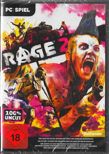 Rage 2 - PC - 100% UNCUT - Neu & OVP - Deutsche Version