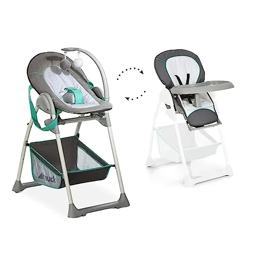 hauck Hochstuhl Sit N Relax 2in1 mit Babyliege