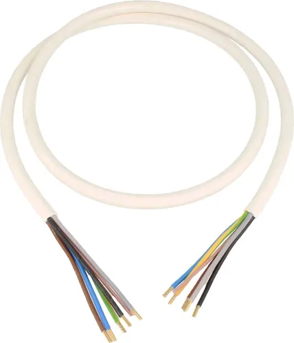 tecuro Herd-Anschlussleitung 5 x 2,5m² - Länge 2,00 m - mit Aderendhülsen