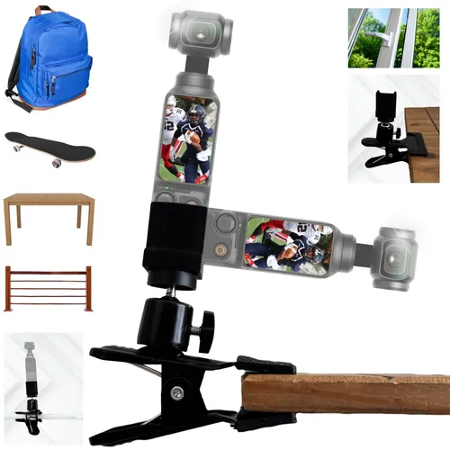 Klemmstativ passend für OSMO Pocket 1 2 3 Halterung Tischplatte Zubehör DJI