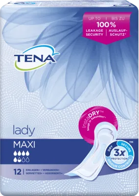 TENA LADY maxi Einlagen 12 St