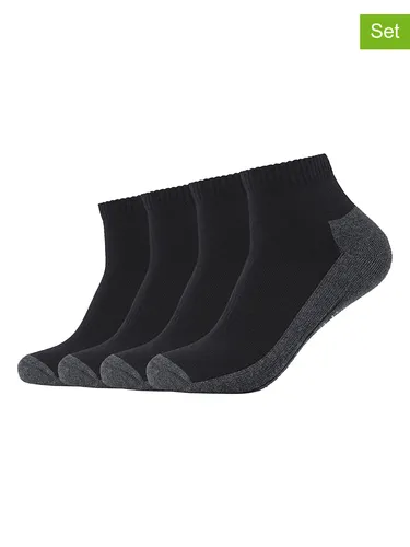 camano 4er-Set: Socken in Schwarz, Größe 43-46, Damen