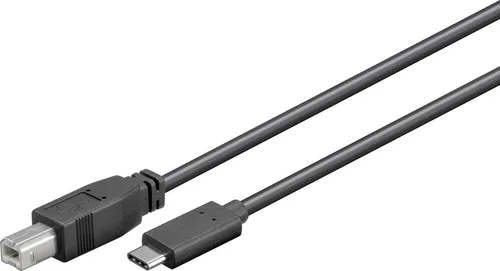 MicroConnect USB-Kabel (1 m, USB 2.0) - USB Kabel, 1 Meter lang für schnelle Datenübertragung und hohe Kompatibilität mit USB-Geräten.