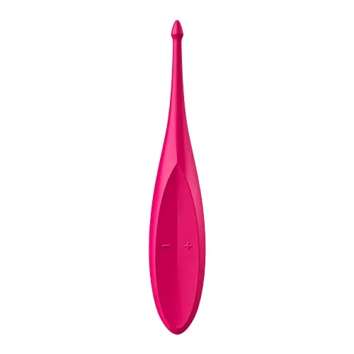Satisfyer Twirling Fun Vibrator | Wasserdichtes (IPX7) Sex-Spielzeug | Hautfreundliches Silikon | Stimulationsspitze mit Power-Motor | Ideal für Damen & Intime Stimulation | 12 Programme in pink
