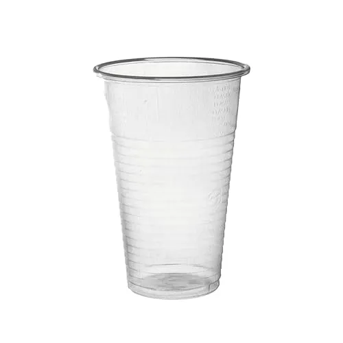 daybays Plastikbecher 0,3l Bierbecher, Trinkbecher, 400 Stk. Einwegbecher Kunststoffbecher, Einweg Plastik Party Becher, Ausschankbecher (400, Transparent)