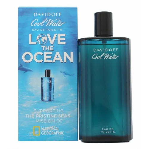 Davidoff Cool Water Eau de Toilette für Herren 200 ml - Herrendüfte, erfrischender Zitrusduft mit Kräuternoten, ideal für den aktiven Mann, der seine Ziele mit Willenskraft verfolgt.