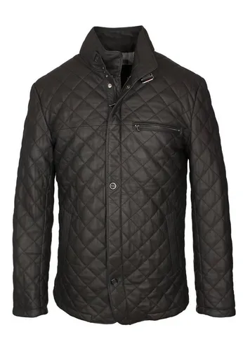 Lolus Lederjacke Leno Elegante Stepp Lederjacke aus weichem Lammleder