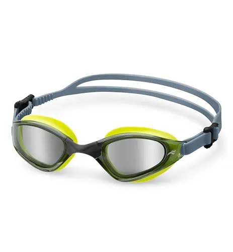 Aqua Speed Zen Schwimmbrille für Erwachsene - Verspiegelt mit Antibeschlag - Vielseitige Schwimmbrille für Training und Wettkampf: Verspiegelte Gläser mit UV-Schutz für klare Sicht und Komfort. Ergonomisches Design und verstellbares Silikonband garantieren optimalen Sitz und Stabilität.