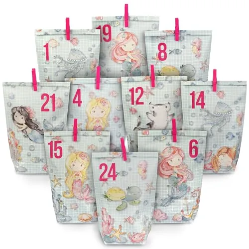 Adventskalender bis 10 Euro von Papierdrachen