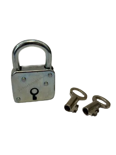 ABUS Vorhangschloss 234Z/50 Schwenkbügel Vorhängeschloss Hangschloss 2 Schlüssel