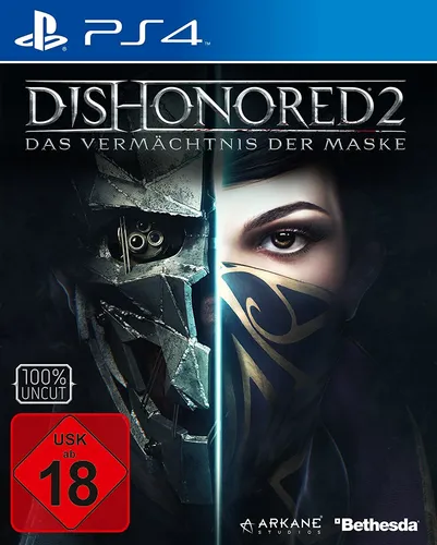 Dishonored 2 PS-4 Metal Pack Ed, Vermächtnis der Maske