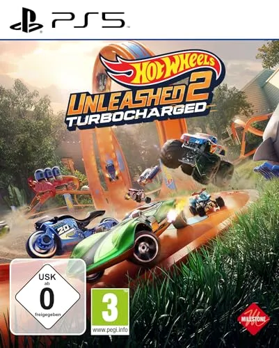 Hot Wheels UnleashedTM 2 Turbocharged für PS5 - Rasante PS5-Rennsimulation mit über 130 Fahrzeugen und neuen Spielmodi. Erlebe spannende Strecken und kreative Herausforderungen in einer aufregenden neuen Kampagne!