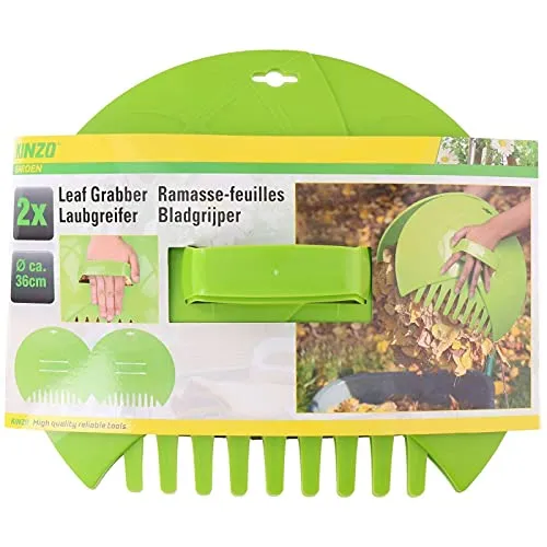 Kinzo blattgreifer 36 cm Kunststoff grün 2-teilig