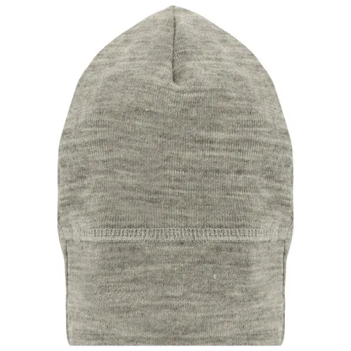 Engel - Baby Mütze Wolle/Seide - Mütze Gr 86/92 grau