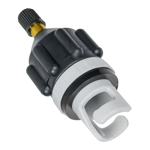 Ventiladapter für SUP Luftpumpe, 1 Set, Luftpumpenzubehör für aufblasbares Stand Up Paddle Board, Kanu, Kajak, Liege, Schlauchboot, Hochdruckpumpe Aufsatz Adapter, Pumpenadapter Standpumpe Zubehör