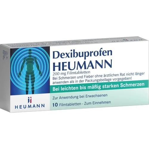 Dexibuprofen Heumann 200 mg Filmtabletten