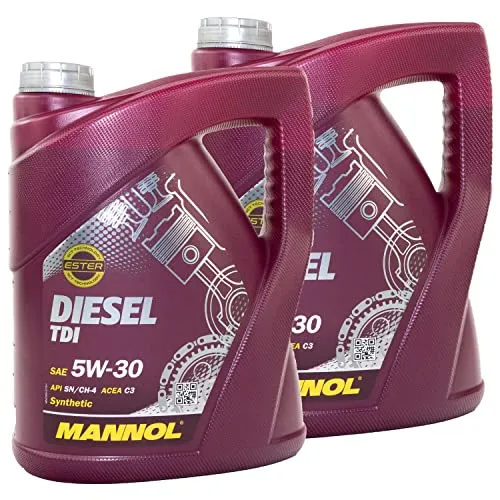 Motoröl Motor Öl MANNOL Diesel TDI 5W-30 API SN/CH-4 2 X 5 Liter
