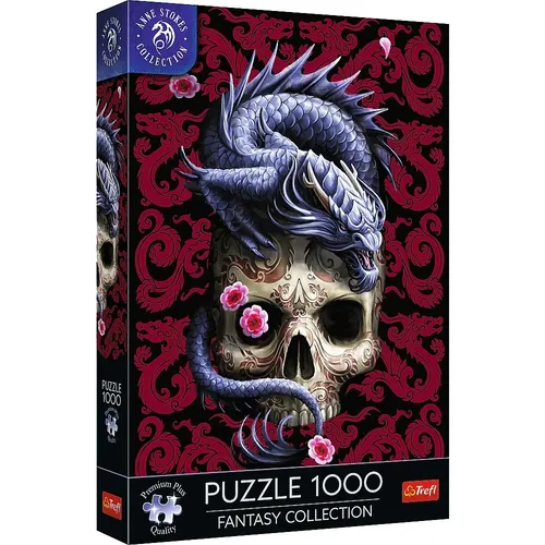 Puzzle 1000 elements Premium Oriental Dragon Anne Stokes Trefl 5900511109016