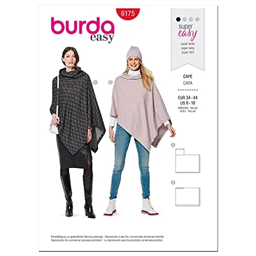 Nähmuster von burdastyle