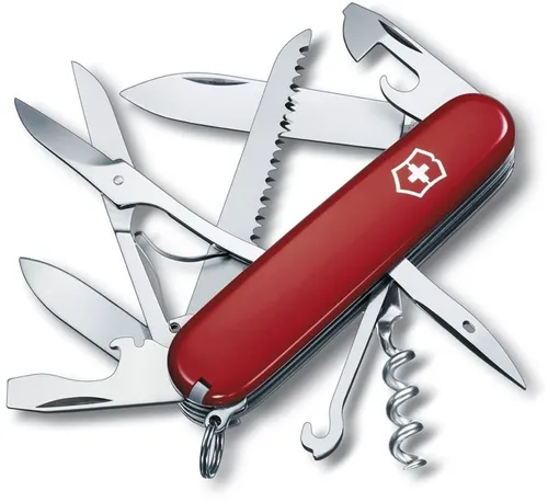 VICTORINOX Schweizer Taschenmesser Huntsman rot