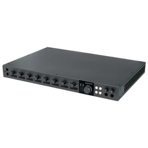 Audient iD48 Audio Interface - Studio & Recording mit 8 x Class-A Mikrofonvorverstärkern und ultra-niedriger Latenz für professionelle Aufnahmen und Live-Performances.