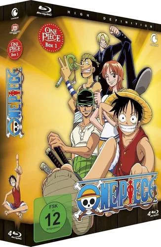 One Piece - TV Serie - Vol. 1 - [Blu-ray] - Abenteuerliche Anime-Serie, freigegeben ab 12 Jahren, perfekt für Fans von Seefahrer-Geschichten und epischen Kämpfen