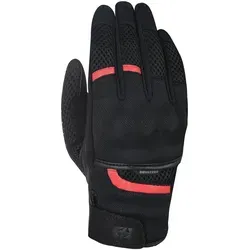 Oxford Brisbane Air Motorradhandschuhe 3XL schwarz-rot - Hochwertige Motorradhandschuhe aus Vollleder mit belüfteter Rückseite und praktischem Handgelenkverschluss. Ideal für den komfortablen Fahrspaß.