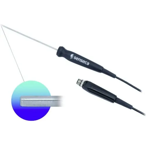 Senseca DX 115 Temperaturfühler -196 bis 500 °C - Präziser Pt100-Temperaturfühler für PRO D01 / PRO D05 Handmessgeräte, werkseitig kalibriert und sofort einsatzbereit, ideal für industrielle Anwendungen.