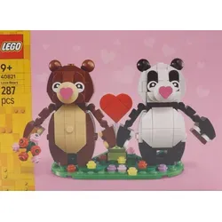 LEGO® Saisonal 40821 Liebesbären - Valentinstag Set für kreative Bauprojekte - Entdecken Sie die LEGO Themenwelt: Saisonal und sonstiges. Dieses Set enthält 287 Teile und fördert die Kreativität für Kinder ab 9 Jahren. Ideal als Geschenk oder zur Dekoration!