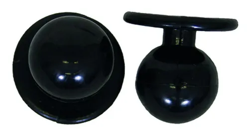 Motivknöpfe Kochknöpfe Kugelknöpfe schwarz für Kochjacken12 Stück/Packung