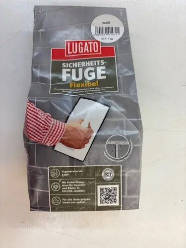 Sicherheitsfuge weiß 1 kg Lugato
