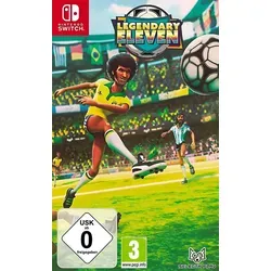 Selectavision S.L.U Legendary Eleven für Nintendo Switch - Erlebe das nostalgische Arcade-Fußballspiel mit 36 Nationalmannschaften! Dribbeln, Sprinten und Super-Dribbling auf der Nintendo Switch.