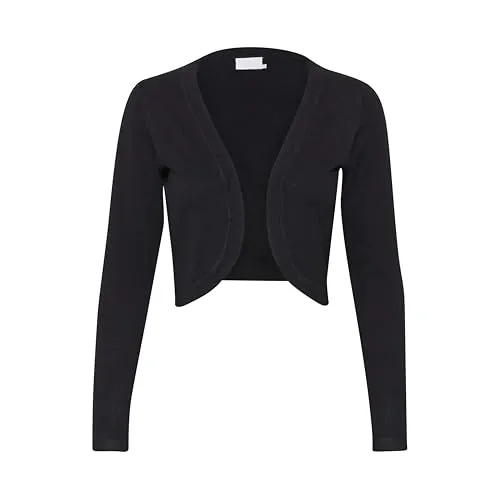 Produktbild KAFFE Bolero Astrid Damen Cardigan XXL, Black deep
