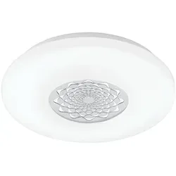 EGLO LED Deckenlampe Capasso 1 - Moderne 1-flammige Deckenleuchte - Wandleuchten mit schlanker Bauform und warmweißem Licht, ideal für gemütliche Atmosphäre. Energiesparend mit 15000 Stunden Lebensdauer, perfekt für jeden Raum.