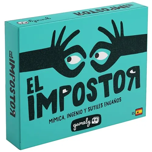 Gamely EL Impostor | Bluffspiel | Partyspiel | Kartenspiel auf Spanisch