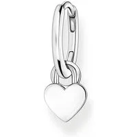 Thomas Sabo Einzel-Creole Sterling Silver - Elegante Creole aus 925er Sterling Silber, ideal für stilvolle Damenohrringe und vielseitig kombinierbar.