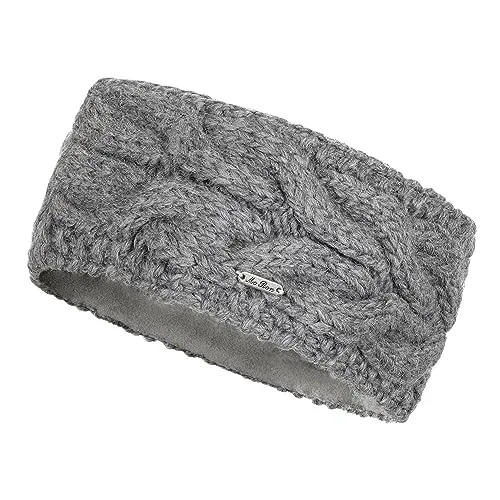 McRon Damen Gestricktes Stirnband Kathrine Naturgrau 9515 in grau von McRon