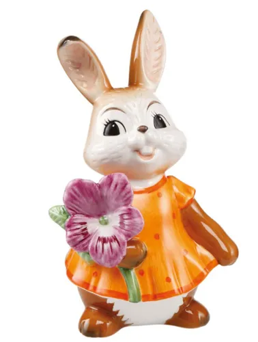 Goebel Die steht mir gut Neuheit 2020 Ostern Hase m. Blume 66844661 Hasenmädchen
