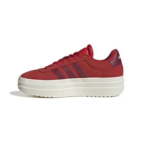 adidas Unisex Kinder VL Court Bold Shoes - Stylische Sneaker für junge Trendsetter - Sneaker mit regulärer Passform, aus hochwertigem Leder und Gummiaußensohle für optimalen Komfort und Halt.