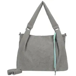 Fritzi aus Preußen Sue03 Shopper Tasche 40 cm  grau