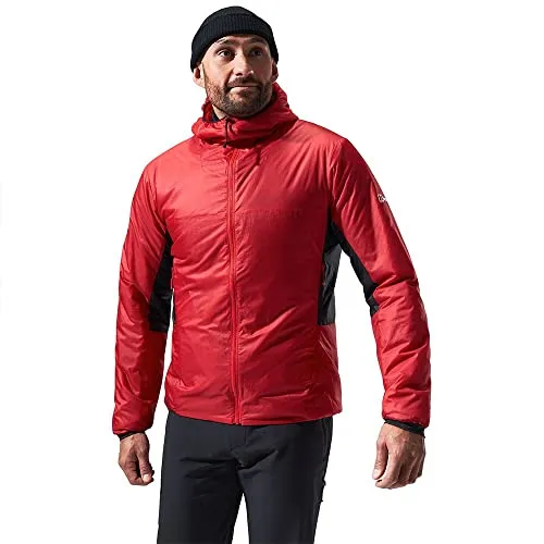Berghaus MTN Arete LB Synthetic Hoody XL - Kunstfaserjacke - Funktionsjacke in Rot, winddicht und isolierend mit Kapuze, ideal für Trekking. Hochwertiges Material für besten Tragekomfort. Entdecken Sie weitere Berghaus Produkte bei Bergfreunde.de!