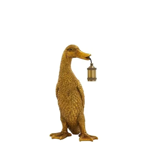 Light & Living Tischlampe Duck in bronze von Light & Living