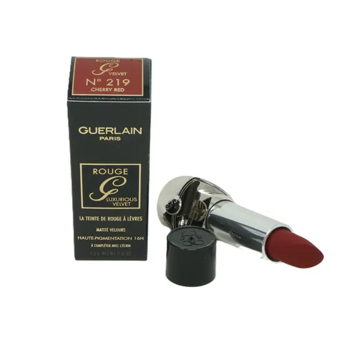 Guerlain Rouge G Lippenstift Matte No 219 - Exquisite Formel - Hochwertiger Lippenstift in intensivem Matt-Finish, ideal für langanhaltende Farben und ein elegantes Lippen-Make-up. Perfekt für jeden Anlass.